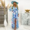 Robe Longue Fleurie Grande Taille – Image 7
