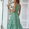 Robe Midi Fluide Fleurie – Image 2