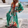 Robe Longue Fleurie Grande Taille – Image 9
