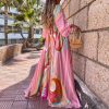 Robe Longue Fleurie Grande Taille – Image 2