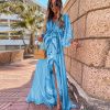 Robe Longue Fleurie Grande Taille – Image 5