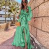 Robe Longue Fleurie Grande Taille – Image 11