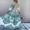 Robe Longue Fleurie Grande Taille – Image 4