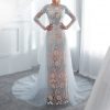 Longue Robe Mariage Femme Fleurie – Image 4