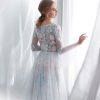Longue Robe Mariage Femme Fleurie – Image 6