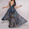Robe Mariage à Grosses Fleurs
