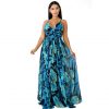 Robe Mariage à Grosses Fleurs – Image 11