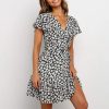 Robe Portefeuille Fleurie Mi-Longue – Image 6