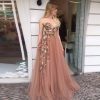 Robe Fleurie de Cérémonie Tulle – Image 2