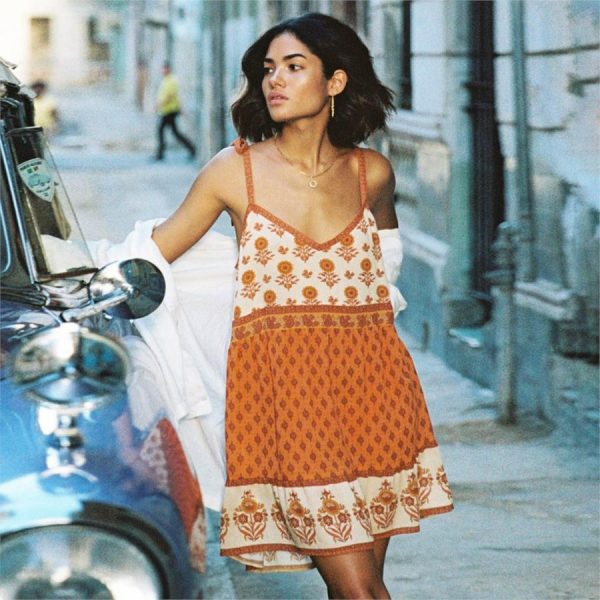 Robe Nuisette Fleurie