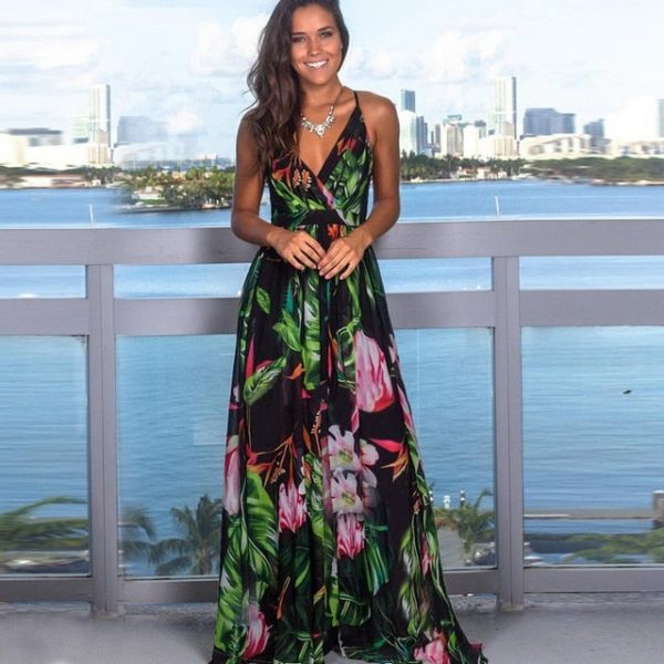 Robe Fleurie Femme Bohème – Image 8