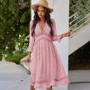 Robe Fleurie Bleue Hippie – Image 4