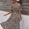 Robe Fleurie Mi-Longue Chic – Image 6