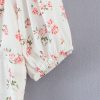 Robe Manche Bouffante Fleurie – Image 6