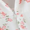 Robe Manche Bouffante Fleurie – Image 5
