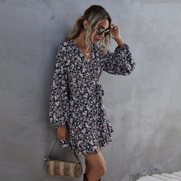 Robe à Fleurs Courte – Image 2