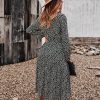 Robe Mi Longue Fluide Fleurie – Image 6