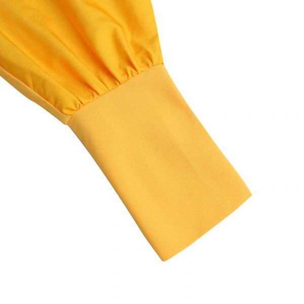 Robe Forme Chauve-Souris Fleurie – Image 11