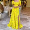 Robe Longue Fleur Eté – Image 3