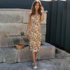 Robe Mi-Longue Petites Fleurs – Image 5