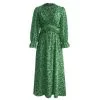 Robe Verte Bohème Fleurie – Image 4