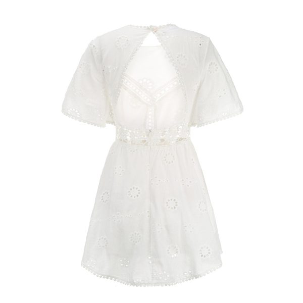 Robe Fleurie Bohème Brodée – Image 5