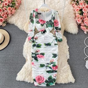 Robe Fleur Rose