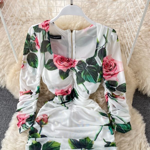 Robe Fleur Rose – Image 2