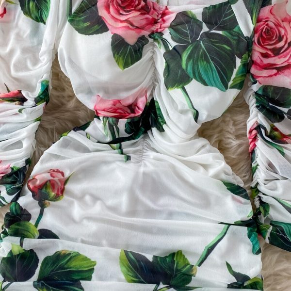 Robe Fleur Rose – Image 3