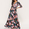 Robe Longue Fleurie Style Bohème