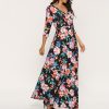 Robe Longue Fleurie Style Bohème – Image 2