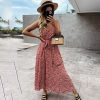 Robe Longue Fleurie Dos Nu Bohème