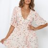 Robe Fleurie Col V – Image 9