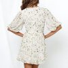 Robe Fleurie Col V – Image 4