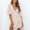 Robe Fleurie Col V – Image 6