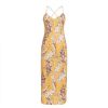 Robe Longue Fleurie Dos Ouvert – Image 4