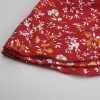 Robe Mi-Longue Fleurie Manche Courte – Image 8